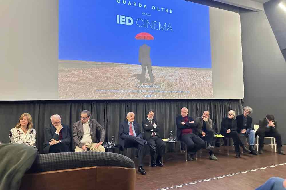 presentazione IED Cinema a Milano, palazzo Anteo