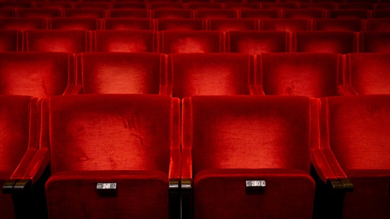 red chairs with no people