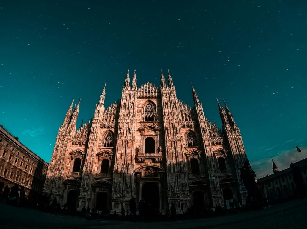 brown cathedral set cinematografici Milano