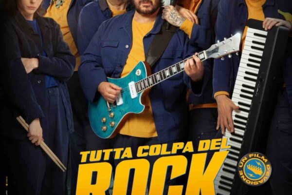Poster Tutta colpa del rock film