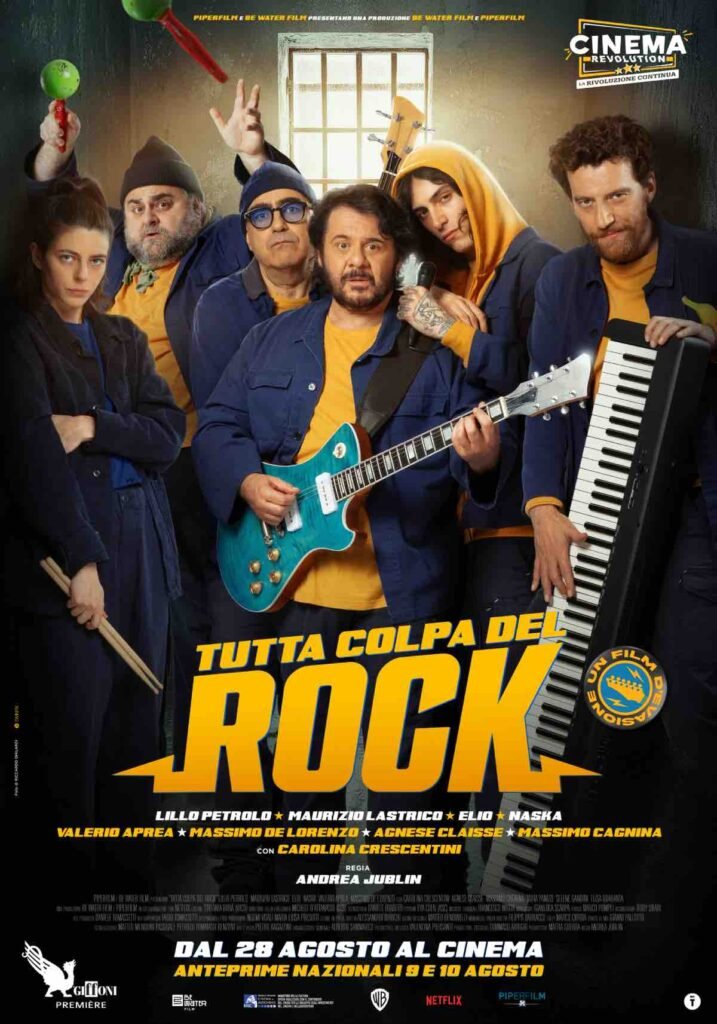 Poster Tutta colpa del rock film