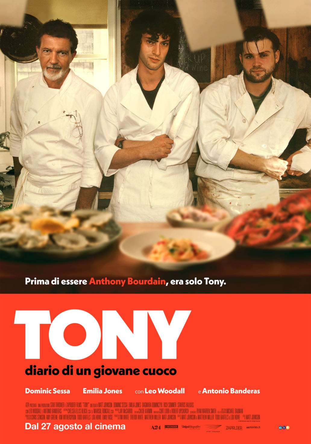 Tony – diario di un giovane cuoco, recensione e poster